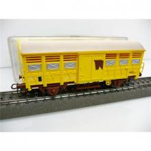 Electrotren 1380 H0 Viehwagen / Verschlagwagen der SNCF gelb mit OVP