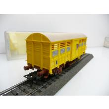 Electrotren 1380 H0 Viehwagen / Verschlagwagen der SNCF gelb mit OVP