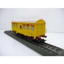 Electrotren 1380 H0 Viehwagen / Verschlagwagen der SNCF gelb mit OVP