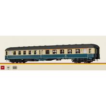 Brawa 58057 H0 Personenwagen AByl411 Mitteleinstiegswagen blau/beige der DB Ep.IV