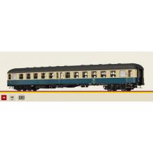 Brawa 58059 H0 Personenwagen Byl421 Mitteleinstiegswagen blau/beige der DB Ep.IV