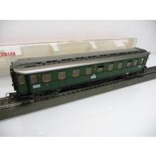 Fleischmann 5083 H0 Schnellzugwagen 18 136 DRG grün Ep II C 4ü Pr08 3. Klasse mit Licht