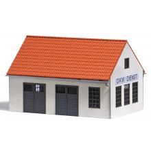 Busch 1965 H0 Kleine Werkstatt 112x80mm bei  71mm Höhe