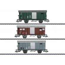 Märklin 46568-MA Güterwagen-Set mit gedeckten Güterwagen K3