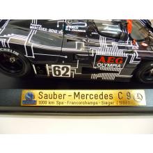 Exoto RLG18197 1:18 Sauber Mercedes C9 AEG #62 Winner 1000KM Spa 1988