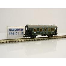 Fleischmann 889101K N Durchgangswagen K.BAY.STS.B. 2./3. Kl. BCi Ep. I 2718 grün