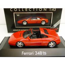 Herpa 1020 1:43 Ferrari 348 ts red 1989 - 1995 New in original packaging