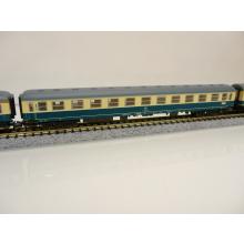 Fleischmann N 3-teiliges TEE / IC Set türkis / beige Ep. 4 8199 + 8191 + 8190