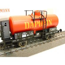 Fleischmann 5846 K H0 Kesselwagen Dapolin Duisburg rot Ep. II DRG TOP in OVP