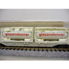 Hobbytrain H23714 N Containertragwagen AAE 4x20 ft Container giezendanner  TOP in OVP