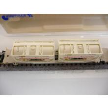 Hobbytrain H23714 N Containertragwagen AAE 4x20 ft Container giezendanner  TOP in OVP