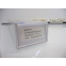 Hobbytrain H23714 N Containertragwagen AAE 4x20 ft Container giezendanner  TOP in OVP