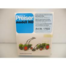 Preiser 17922 H0 Deutz Ackerschlepper D 6206 mit BAAS-Lader  2 Stück Bausatz