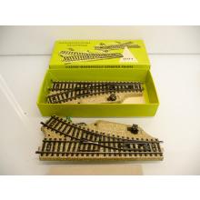 Märklin 5117 H0 El. Weichenpaar M-Gleis 50er Jahre TOP in OVP
