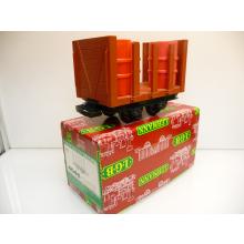 LGB 4045 G Rungenwagen braun 2-achsig mit 3 SHELL Fässern  in OVP