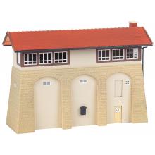 Faller 120103 H0 Stellwerk mit Sandsteinsockel Ep. II 204 x 74 x 143 mm