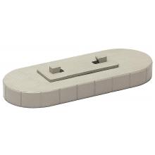 Faller 120538 H0 Betonbrückenpfeiler 75 x 30 x 7 mm 18 Teile