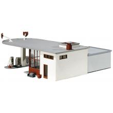 Faller 130347 H0 BP-Tankstelle 192 x 141 x 64 mm Ep. II 135 Einzelteile in 3 Farben