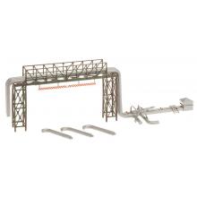 Faller 130487 H0 Rohrleitungen und Abfüllanlage 300x60x83mm Ep. III