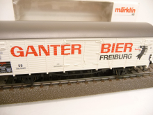 Märklin 46201 H0 Bierwagen Ganter Bier Freiburg der DB Epoche III Insiderwagen 2004 TOP in OVP