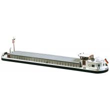 Faller 131006 H0 River freight ship with living cabin 360 x 60 x 67 mm Ep. III