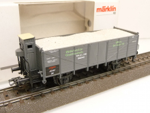 Märklin 46037 H0 Hochbordwagen beladen mit Quarzsand Insiderwagen 2001 TOP in OVP