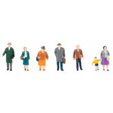 Faller H0 151607 - Miniaturfiguren beim Stadtbummel
