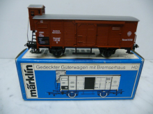 4695 Gedeckter Güterwagen Bauart Kassel Epoche III - braun - Märklin H0