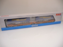 Piko 58979 H0 Taschenwagen T3000e Wascosa Ep VI mit 2 LKW Walter Trailern NEU