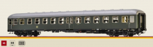 Brawa 58014 H0 Personenwagen Bymg-51 der DB Epoche III DC BASIC+ mit LED NEU