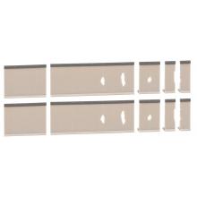 Faller 180399 H0 - Concrete wall 220x24x43mm Ep. III