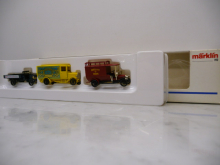 Märklin 1889 H0 LKW Oldtimer Set 3-teilig Vollmetall TOP in OVP