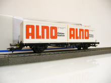 Märklin 48501 H0 Containertragwagen der DB AG mit 2 Container ALNO Einbauküchen