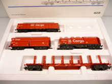 Märklin 46220 H0 4-teiliges Güterwagen Set DB Cargo rot Ep. V TOP in OVP