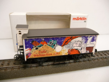 Märklin 31968 H0 Güterwagen G10 Weihnachtswagen 1993 mehrfarbig TOP in OVP