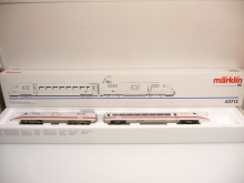 Märklin 40712 H0 Hochgeschwindigkeitszug ICE 2 BR 402 der DB AG Epoche V mit Licht ohne Antrieb - TOP in OVP