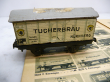 Trix 20/64 E beer car Tucherbräu Nuremberg from around 1936