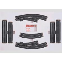 Märklin 24903 H0 C-track extension to the starter pack to include an alternative track with curved switches