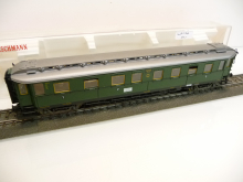 Fleischmann 5083 K H0 Personenwagen 1./2./3. Klasse Altona 14778 grün DRG Ep. II Licht TOP in OVP