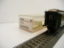 Fleischmann 5083 H0 Schnellzugwagen 18 136 DRG grün Ep II C 4ü Pr08 3. Klasse mit Licht