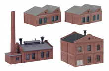Faller N 222226 Fabrik Ep. I 244 Einzelteile in 9 Farben