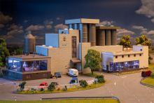 Faller H0 130815 Brauerei Veltins 680 x 280 x 250 mm Ep. V