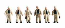 Noch 15042 H0 Bergarbeiter 6 Miniaturfiguren