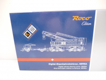 Roco H0 73039 Digital-Eisenbahndrehkran, SERSA mit Betriebsfunktionen