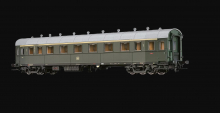 Brawa H0 45319 Schnellzugwagen AB4ü DB Ep. III 250 355 Ksl