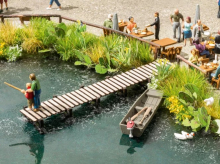 Noch H0 14223 Steg 9,5 x 1,8 cm x ma. 3 cm hoch