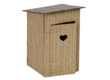 Noch N 14636 Klohäuschen 2 Stück 1,1 x 1,5 cm hoch