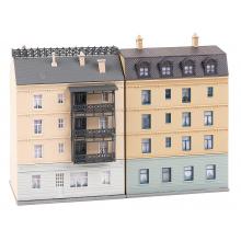 Faller 232379 N Townhouses with electronics store