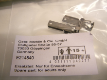 Märklin E214840 H0 Kupplung Kupplungshaken Metall 1 Stück