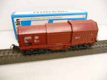 Märklin 4693 H0 Teleskophaubenwagen Shis 708 braun der DB Ep. IV TOP in OVP